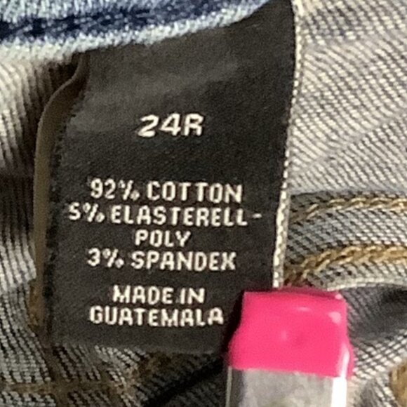 Lane Bryant Plus Size Boyfriend Distressed Denim‎ Jeans Women 24R Blue Casual - Picture 5 of 16